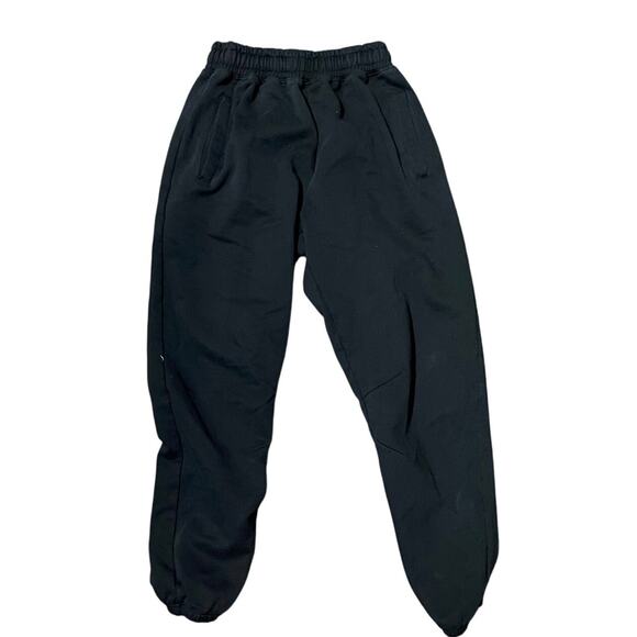 Hours Black Sweatpants Joggers Size Large - Picture 1 of 6